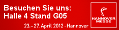 Banner HANNOVER MESSE 2012